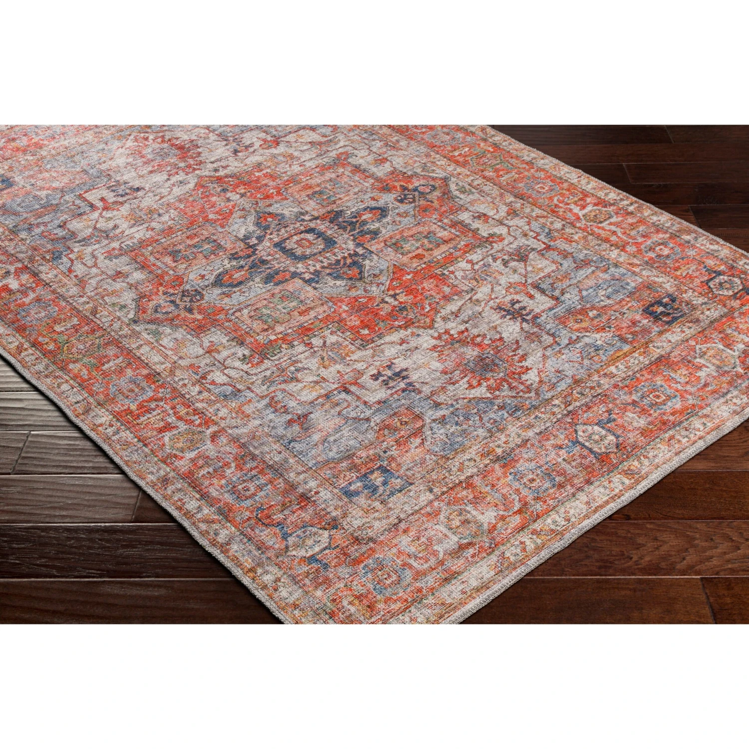 Artistic Weavers Veshna Traditional Medallion Machine Washable Area Rug 4 Artistic Weavers Veshna Traditional Medallion Machine Washable Area Rug - Image 4