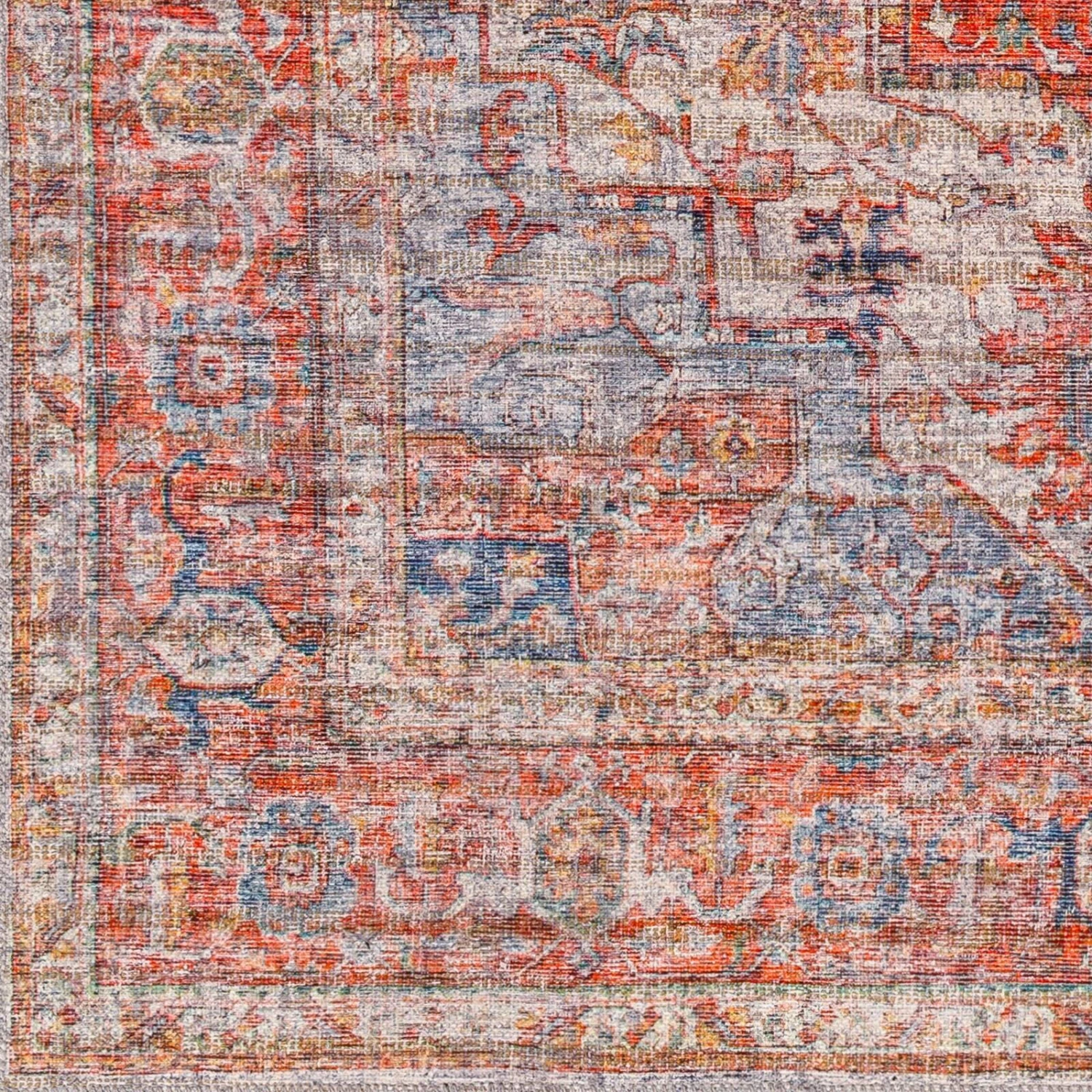 Artistic Weavers Veshna Traditional Medallion Machine Washable Area Rug 6 Artistic Weavers Veshna Traditional Medallion Machine Washable Area Rug - Image 6