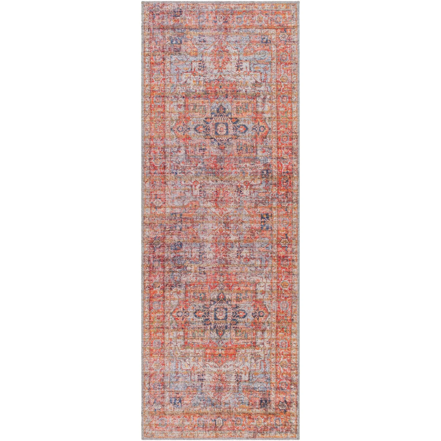 Artistic Weavers Veshna Traditional Medallion Machine Washable Area Rug 1 Artistic Weavers Veshna Traditional Medallion Machine Washable Area Rug