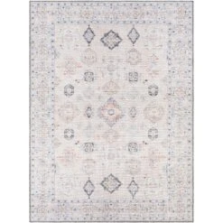 Artistic Weavers Vita Traditional Medallion Machine Washable Area Rug 11 Artistic Weavers Vita Traditional Medallion Machine Washable Area Rug -Artistic Weavers Vita Traditional Medallion Machine Washable Area Rug 2