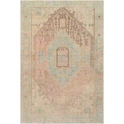 Artistic Weavers Voule Handmade Distressed Printed Area Rug