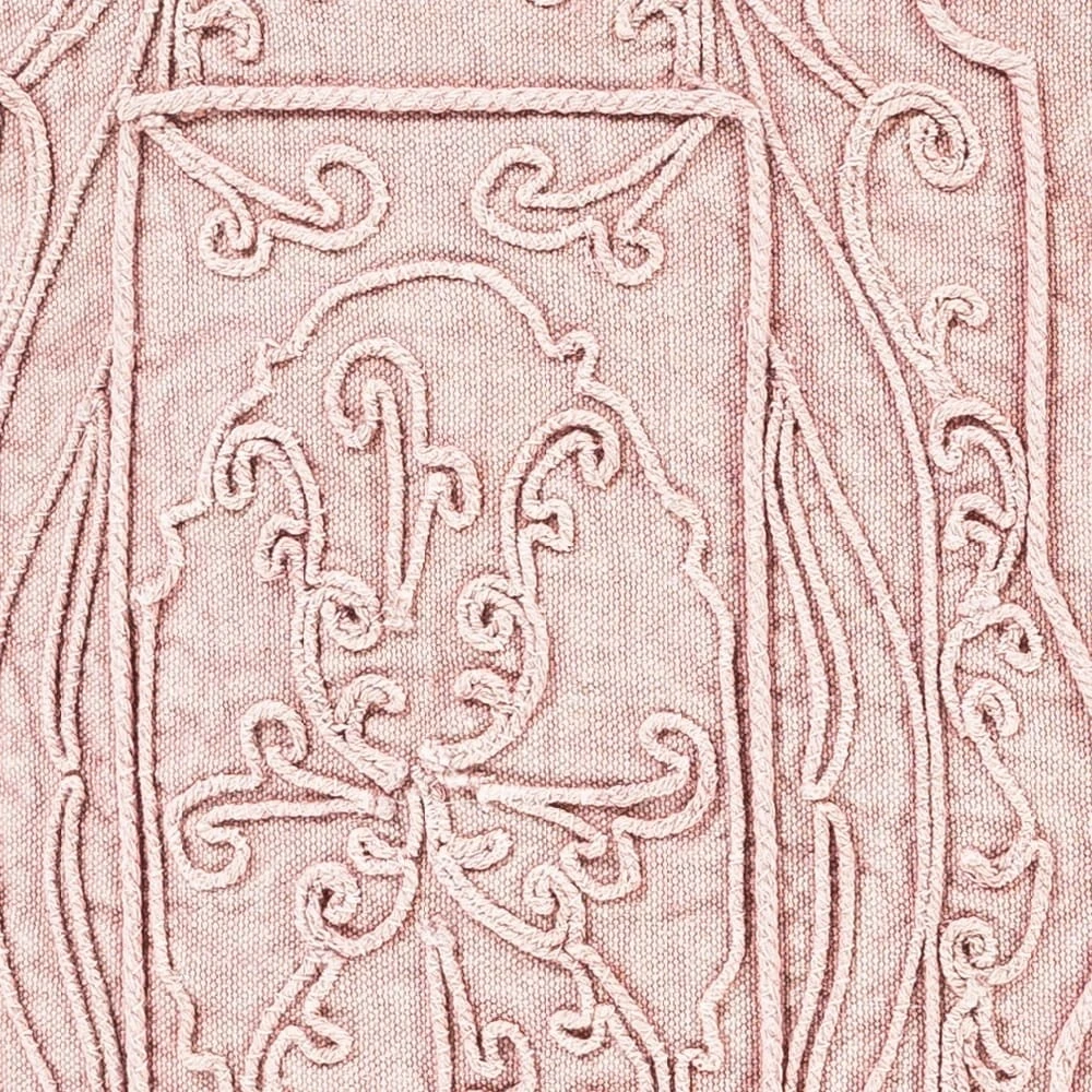 Artistic Weavers Wade Hand Embroidered Floral Scroll Throw Pillow 1 Artistic Weavers Wade Hand Embroidered Floral Scroll Throw Pillow