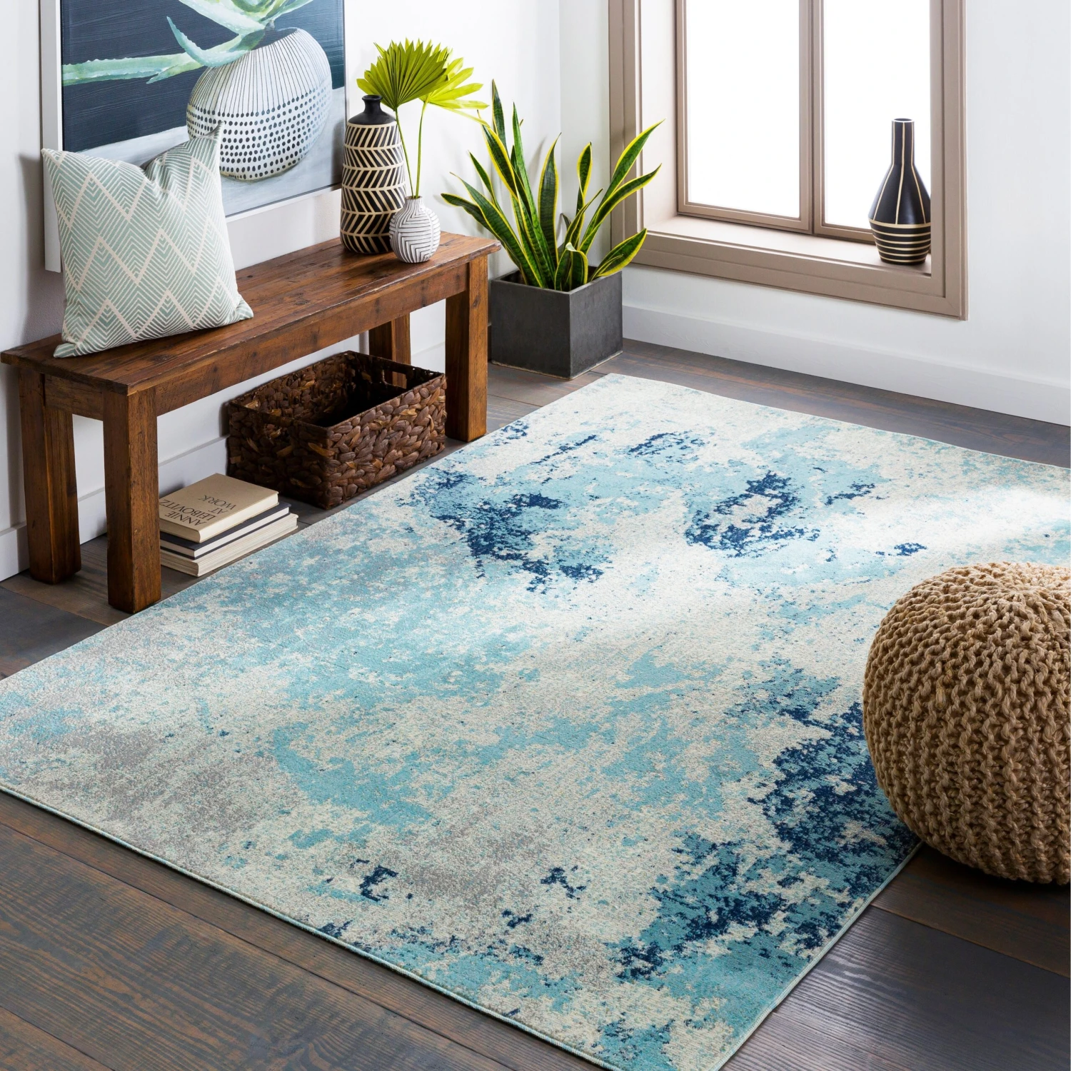 Artistic Weavers Willah Indoor / Outdoor Abstract Industrial Area Rug 7 Artistic Weavers Willah Indoor / Outdoor Abstract Industrial Area Rug - Image 7