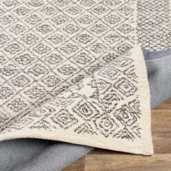 Artistic Weavers Zakaria Handmade Wool Moroccan Medallion Area Rug -Artistic Weavers Zakaria Handmade Wool Moroccan Medallion Area Rug 5