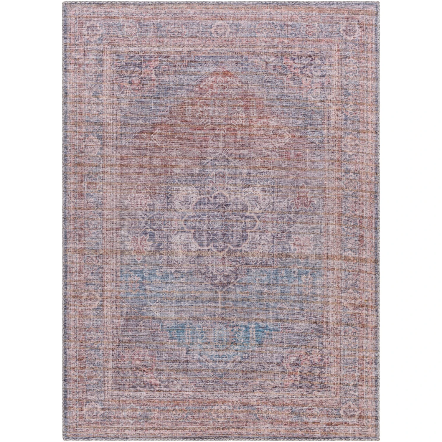 Artistic Weavers Zubaida Traditional Medallion Machine Washable Area Rug 3 Artistic Weavers Zubaida Traditional Medallion Machine Washable Area Rug - Image 3