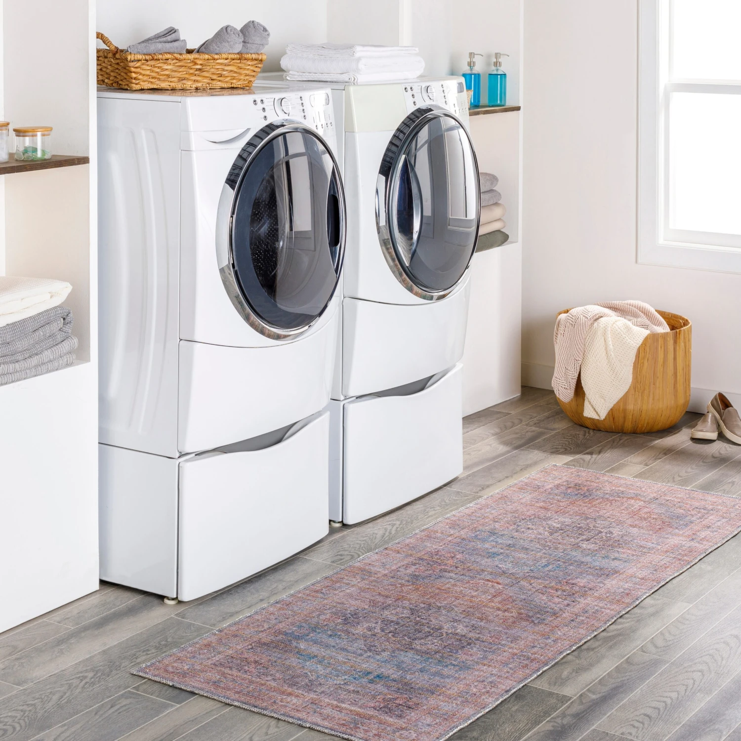 Artistic Weavers Zubaida Traditional Medallion Machine Washable Area Rug 7 Artistic Weavers Zubaida Traditional Medallion Machine Washable Area Rug - Image 7