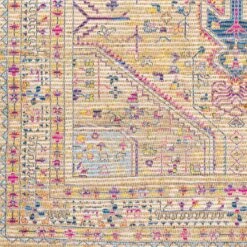 Artistic Weavers Zypher Handmade Boho Medallion Jute Area Rug -Artistic Weavers Zypher Handmade Boho Medallion Jute Area Rug 6